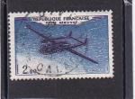 Timbre France Oblitr / Poste Arienne / Cachet Rond / 1960-64 / Y&T N38