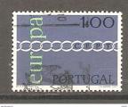 Portugal,Y T N   1107  europa, cept 1971  oblitr