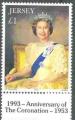 Jersey 1993 -50 Ann. du couronnement de la Reine Elisabeth II- YT 623/SG 634 **