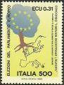 Italia 1989.- Elecciones EU. Y&T 1815**. Scott 1773**. Michel 2083**.
