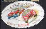 YT n 3798 - Voiture de Rallye - Oblitr