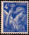 FRANCE - 1944 - Y&T 656 - Type Iris - Neuf sans gomme