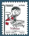 N360 Le petit Nicolas - Nicolas autoadhsif oblitr