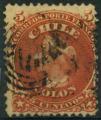 Chili : n 13 oblitr anne 1867