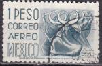 MEXIQUE PA N 183Ka de 1953 oblitr  