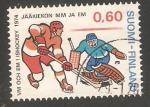 Finland - Scott 544   ice hockey / hockey sur glace