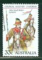 Australie 1985 Y&T 894 oblitéré Cavaliers du régiment de cavalerie Autralie We