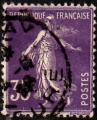 FRANCE - 1906 - Y&T 142 - Type Semeuse fond plein - Oblitr