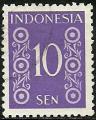 Indonesia 1948.- Cifra. Y&T 350. Scott 314. Michel 20C.