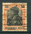 Timbre ALLEMAGNE Empire 1905 - 11  Obl  N 87 Perfor  Y&T  