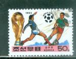 Core du Nord 1993 Y&T 2400 oblitr Football