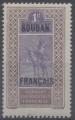 France, Soudan : n 20 x neuf avec trace de charnire anne 1921