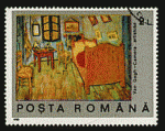 Roumanie 1990 - oblitéré - chambre Van Gogh