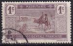  mauritanie - n 17  obliter - 1913/19