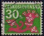 Tchcoslovaquie 1972 - Timbre-Taxe/Due stamp, 30 h - YT T 105 