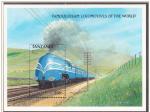 TANZANIE - 1989 - Train - Yvert 464/467 + BF 80 neuf **