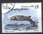 CUBA 1980 - YT 2199 - FAUNE - mammifres marins - Ziphius cavirostris - Baleine 