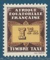 Afrique Equatoriale Franaise Taxe N9 1F neuf**