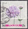 Timbre oblitr n 1642(Yvert) Pologne 1967 - Fleurs