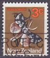 Timbre oblitr n 512(Yvert) Nouvelle-Zlande 1970 - Papillon Lichen Moth