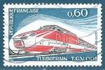 N1802 Turbotrain TGV 001 oblitr