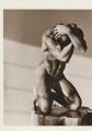 CPM homme nu  genoux gay interest - noir et blanc photo Herb RITTS - NEUVE