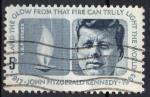 ETATS UNIS N 762 o Y&T 1963 Anniversaire de la mort du prsident Kennedy