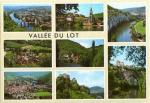 Valle du LOT (46) - Multi-vues de sites pittoresques (8) - 1990