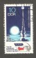German Democratic Republic - Scott 1494   astronautics / astronautique