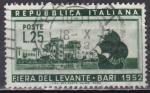 ITALIE N 633 de 1952 oblitr  
