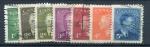 Timbre CANADA 1949 - 1951  Obl  N 236  240  Y&T  Personnage
