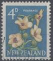 Nouvelle Zlande : n 388 oblitr anne 1960
