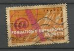 France timbre n 3934 ob anne 2006 Anniversaire Fondation Entreprise la Poste