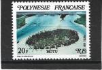 Timbre Polynésie Française Neuf / 1982 / Y-T N°186.