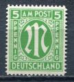 Timbre ALLEMAGNE  Bizne Anglo - Amricain 1945 - 46  Neuf **  N 04 Y&T   