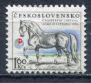 Timbre TCHECOSLOVAQUIE  1976  Obl   N 2174  Y&T  Cheval