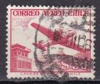 CHILI  PA N 167 de 1956 oblitr