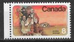 CANADA - 1975 - Yt n 543 - N** - Arrive des colons au Manitoba