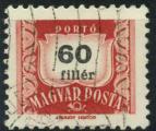 Hongrie : Timbre taxe n 229A oblitr (anne 1958)