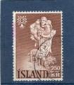 Timbre Islande Oblitr / 1960 / Y&T N299.