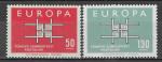 TURQUIE N1672/1673** (europa 1963) - COTE 1.50 