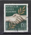 Timbre Guine Equatoriale / Oblitr / 1968 / Y&T N2.