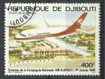 Djibouti 1980; Y&T n PA 140; 400F cration de Air Djibouti