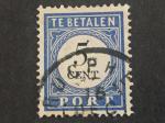 Pays-Bas 1894 - Y&T Taxe 17 (type 1) obl.