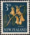 Nlle-Zlande/New Zealand 1960 - Fleur : kowhai - YT 537 
