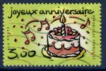France 1999 - YT 3242 - cachet vague - joyeux anniversaires 