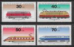 Allemagne - 1975 - Yt n 685/88 - N** - Locomotives