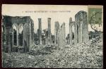 CPA 62 BETHUNE Ruines de l'Eglise en Juillet 1918