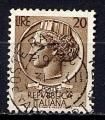TIMBRE  ITALIE  Obl  N 715  Monnaie Syracusaine
