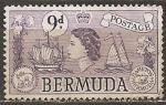  bermudes -- n 141B  obliter -- 1953